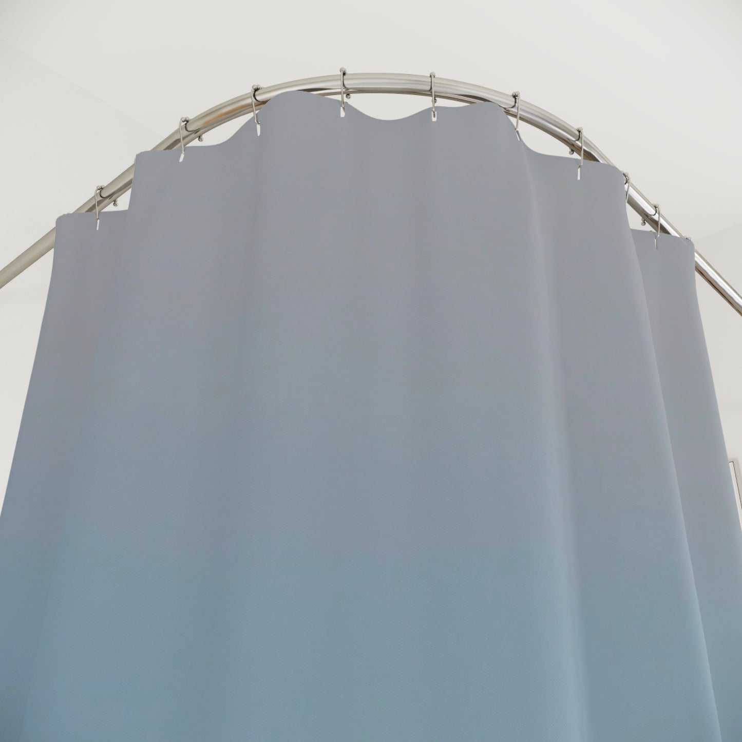 Full Moon Over Mountains Shower Curtain