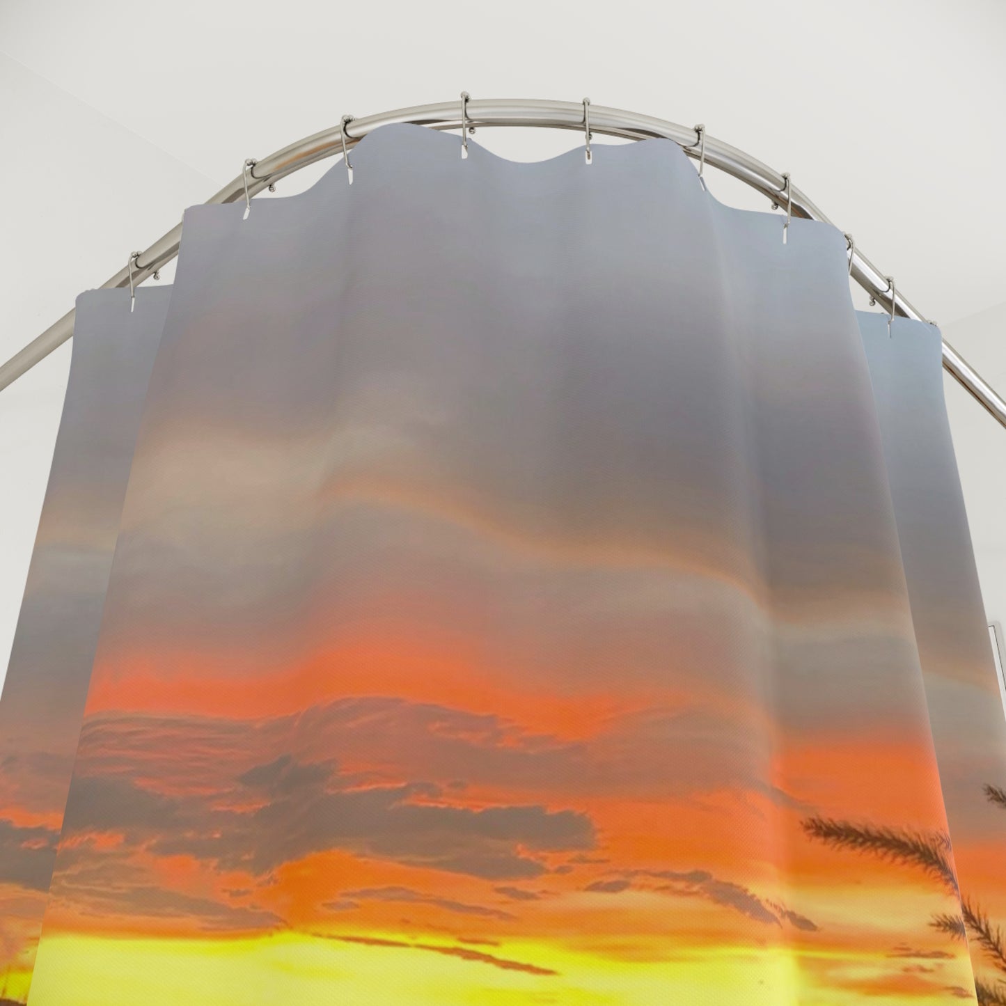 Winery Lakeview Shower Curtain