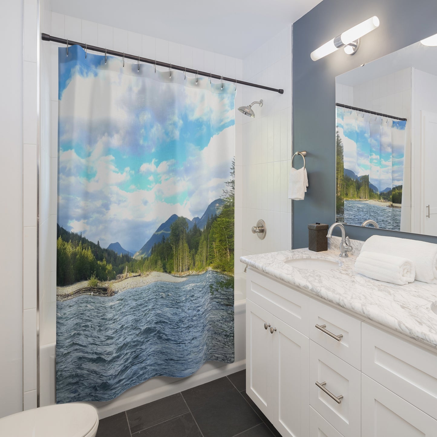 The Great Outdoors Shower Curtain