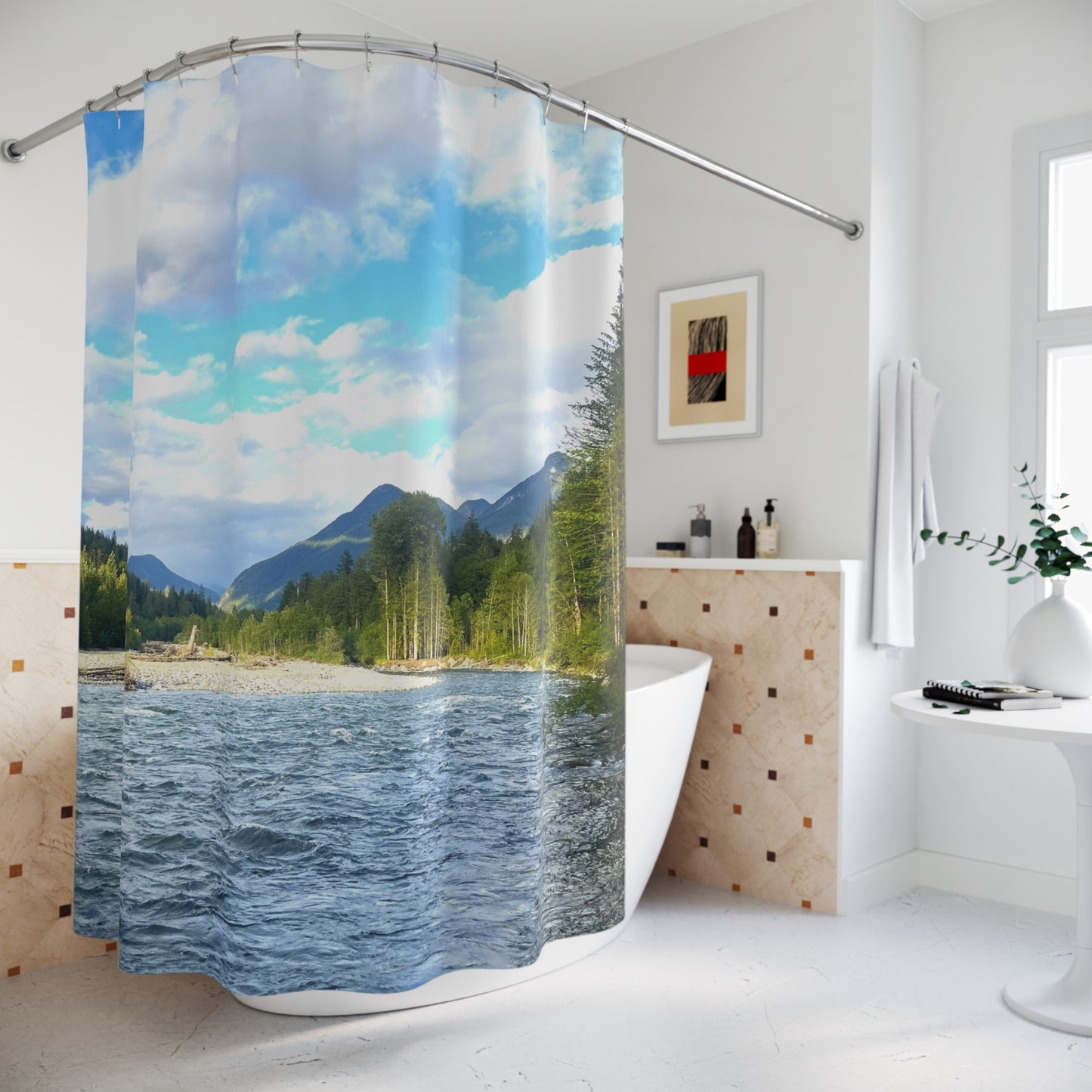 The Great Outdoors Shower Curtain