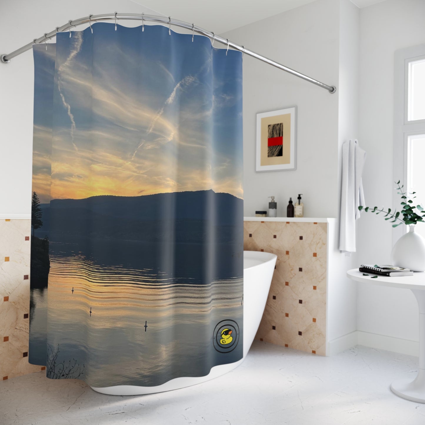 Lake Life Shower Curtain