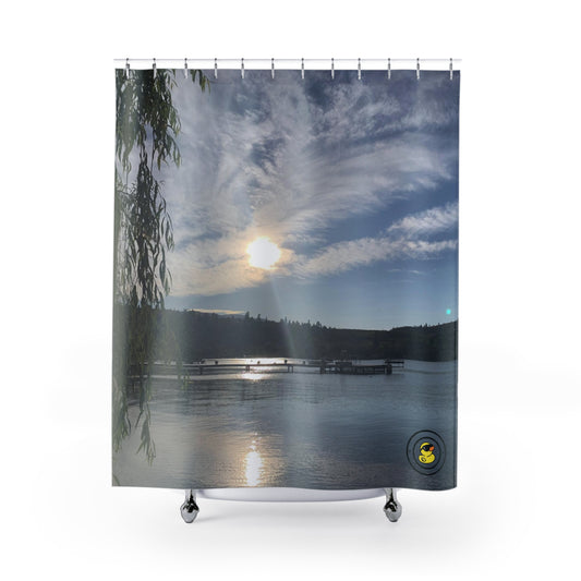 Lake Time Shower Curtain