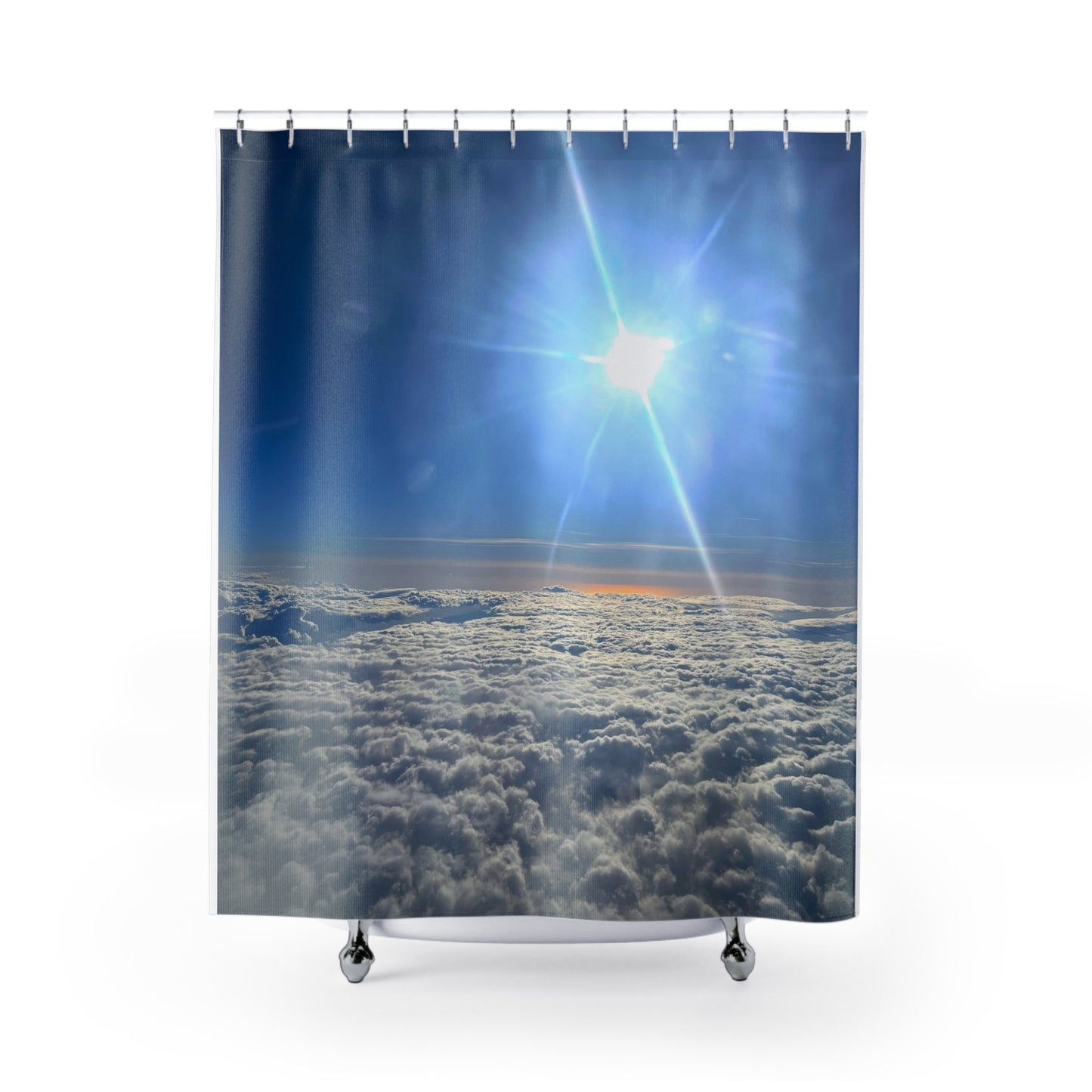 Above the Clouds Shower Curtain