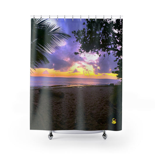 Puerto Rican Paradise Shower Curtain