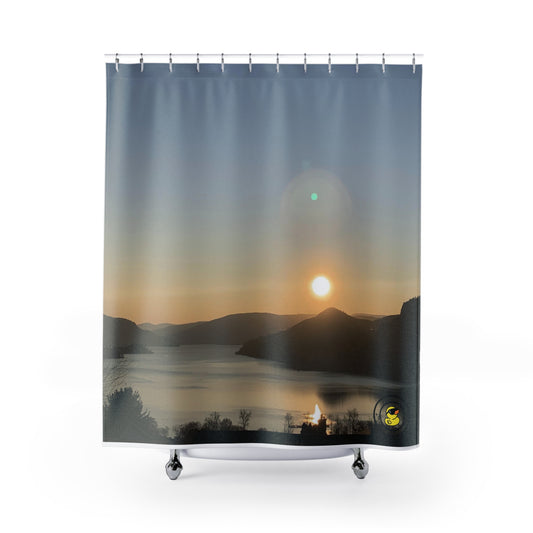 Golden Hour Shower Curtain