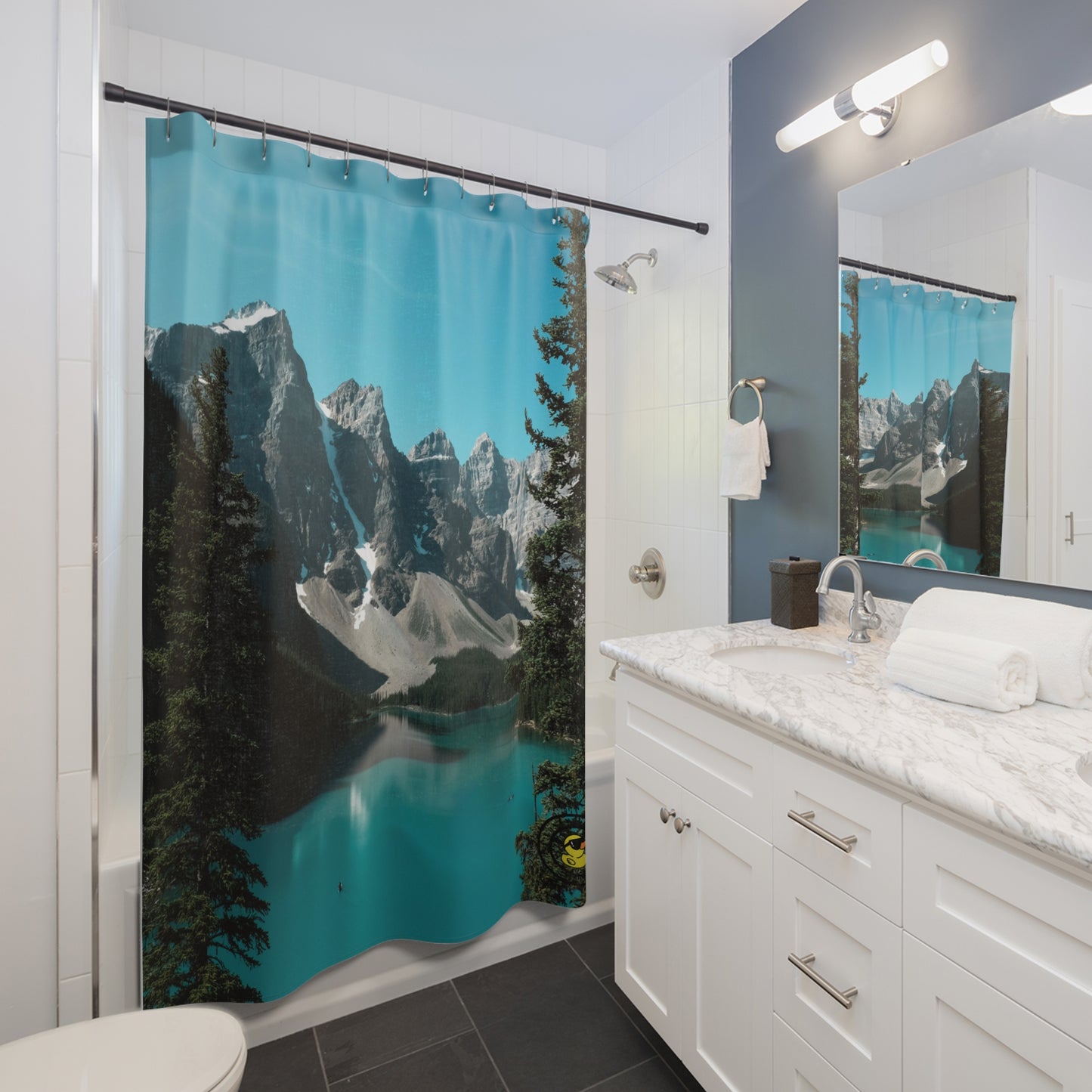 Emerald Lake Shower Curtain