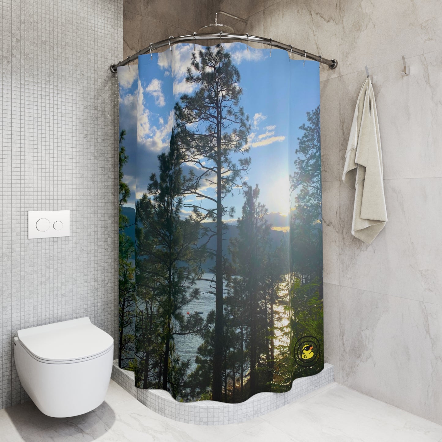 Lake Adventure Shower Curtain